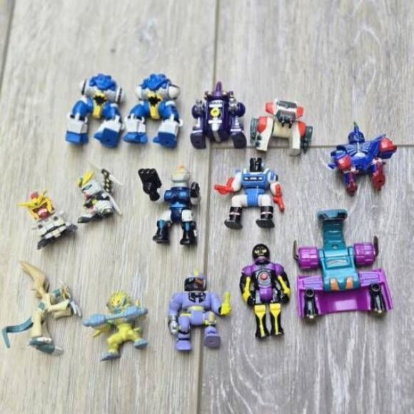 Zbots Galoob 1990s collectors toys micro machines mixed set super robots collect - Picture 1 of 11